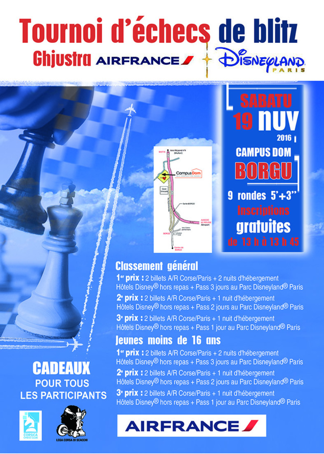 Tournoi Air France dimanche 19 novembre à Campus Dom à Borgu Tournoi Air France dimanche 19 novembre à Campus Dom à Borgu