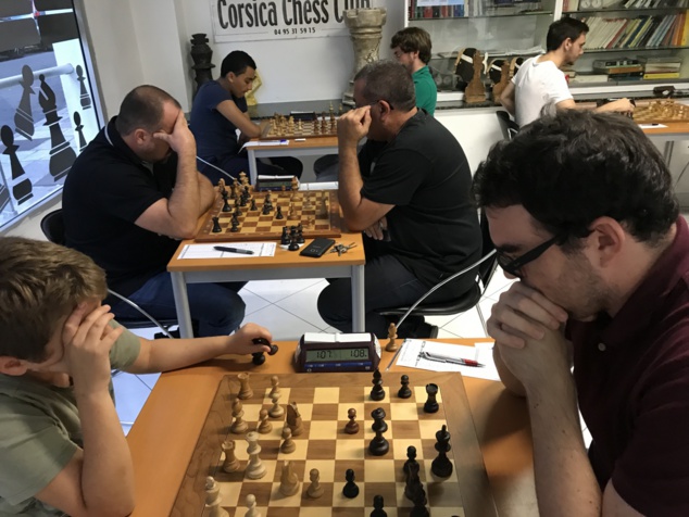 Reprise des tournois fermés du Corsica Chess Club Reprise des tournois fermés du Corsica Chess Club