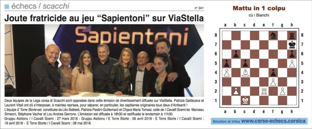Corse-Matin du 25 mars 2018 Corse-Matin du 25 mars 2018