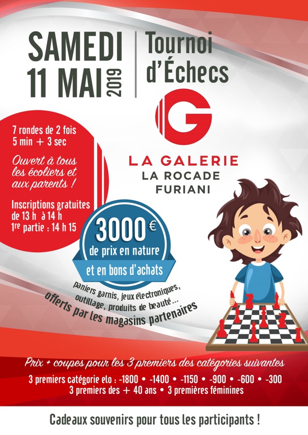 205 joueurs au Blitz Galerie La Rocade à Furiani ! 205 joueurs au Blitz Galerie La Rocade à Furiani !