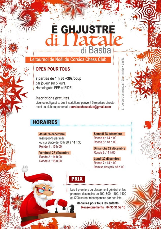 Open di Natale di Bastia Open di Natale di Bastia