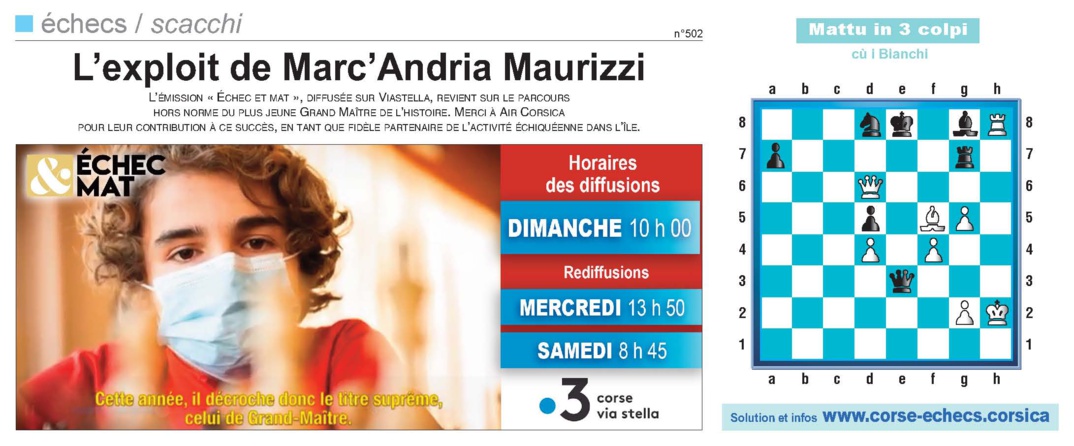 Corse-Matin du 6 juin 2021 Corse-Matin du 6 juin 2021