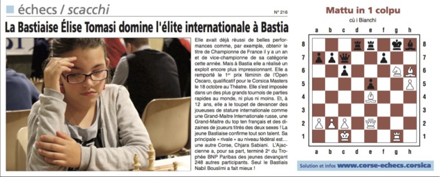 Corse-Matin du 1er novembre 2015 Corse-Matin du 1er novembre 2015