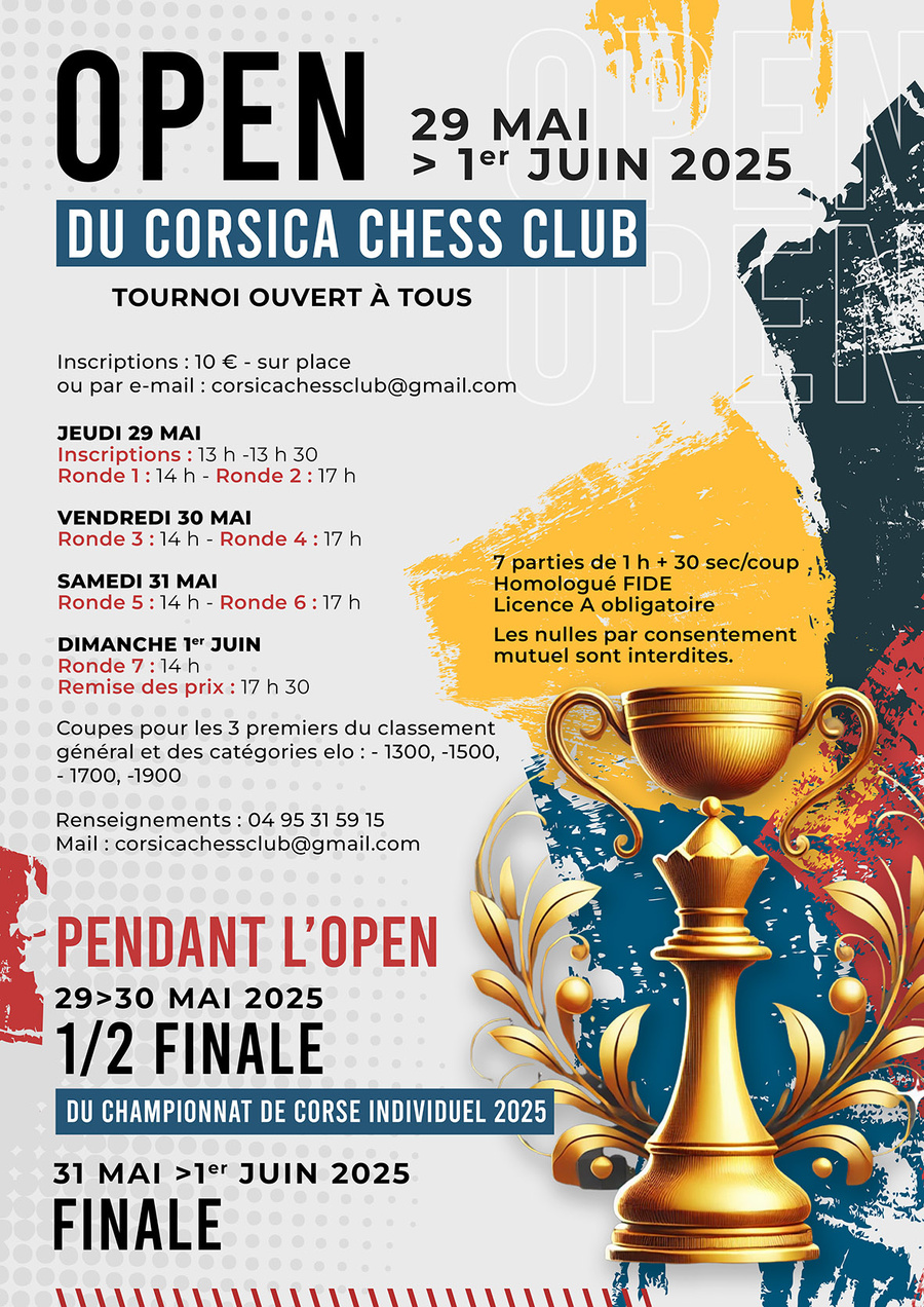Open du Corsica Chess Club