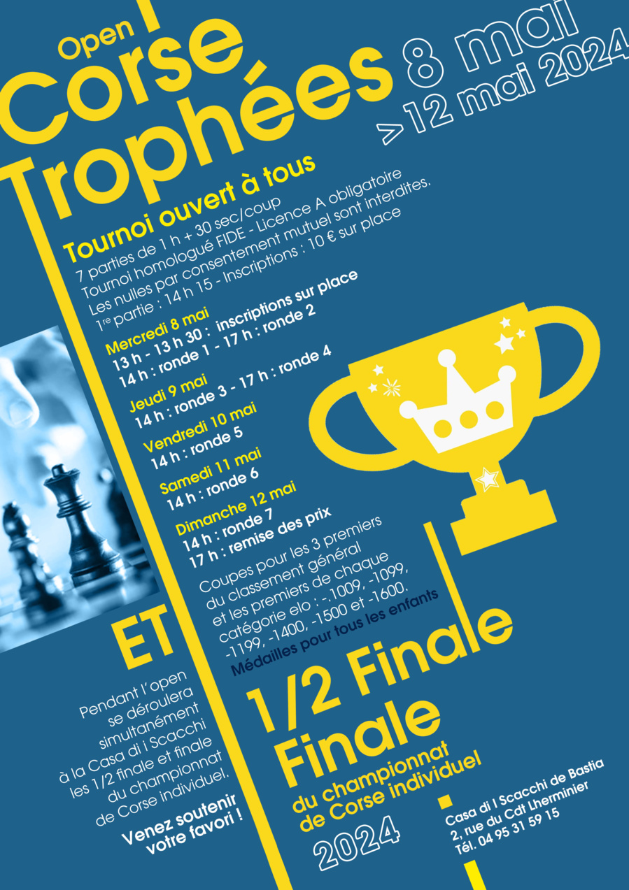 ½ Finales Championnat de Corse Individuel