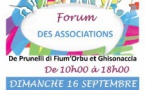 12e Forum des associations à Prunelli di Fium'Orbu