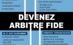 Formation d'arbitres FIDE à Bastia - 1re PARTIE