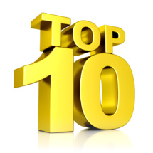 Le Top 10 et Top jeunes de ce début d'année 2017