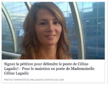 Visitez le blog et signez la pétition pour soutenir Céline
