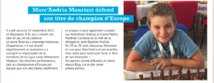 Settimana di u 24 d'aostu 2018