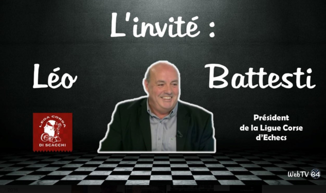 Léo Battesti invité d'une très animée émission sur WebTV 64 Léo Battesti invité d'une très animée émission sur WebTV 64