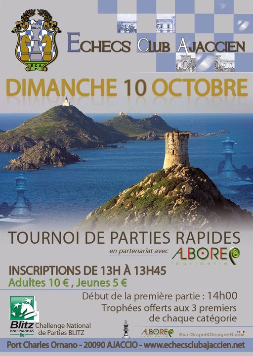 Tournoi de Blitz à Ajaccio