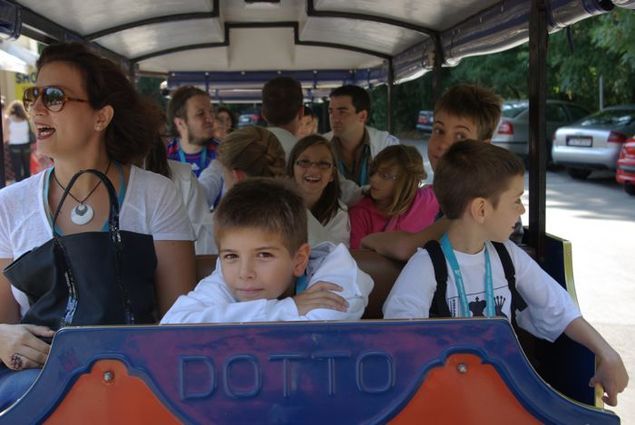 Dans le bus de la délégation FFE