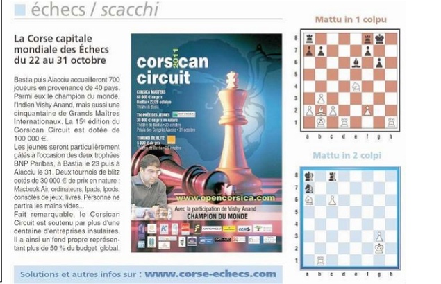 Solutions du Corse-Matin du 9 octobre 2011