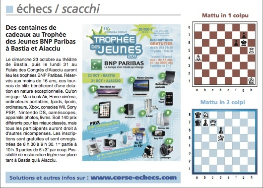 Solutions du Corse-Matin du 16 octobre 2011