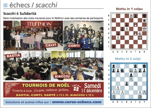 Solutions du Corse-Matin du 18 Décembre 2011