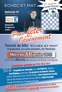 Présentation et tournoi d'Echec et Mat TV Présentation et tournoi d'Echec et Mat TV