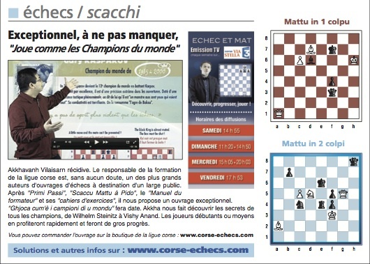 Solutions du Corse-Matin du 12 février 2012