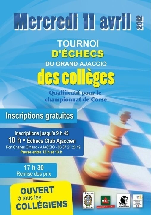 Le site de l'Echecs Club Ajaccien fait peau neuve! Le site de l'Echecs Club Ajaccien fait peau neuve!