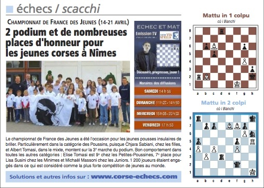 Solutions du Corse-Matin du 29 Avril 2012