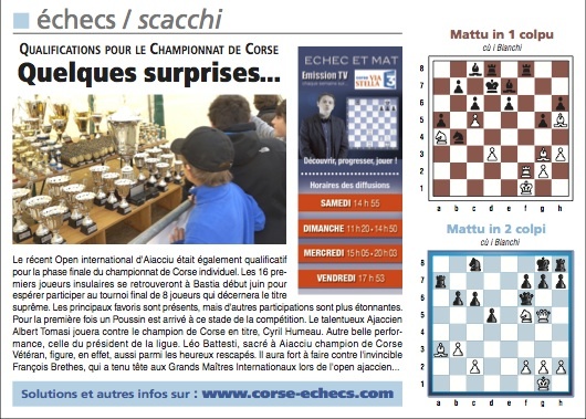 Solutions du Corse-Matin du 6 mai 2012