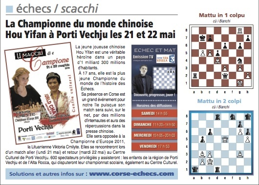 Solutions du Corse-Matin du 20 mai 2012