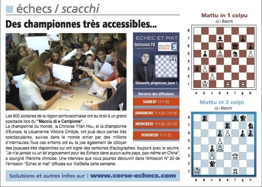 Solutions du Corse-Matin du 27 mai 2012