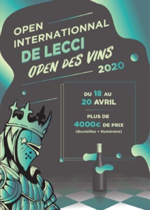 Open International de Lecci 2020 - 2e Open des Vins