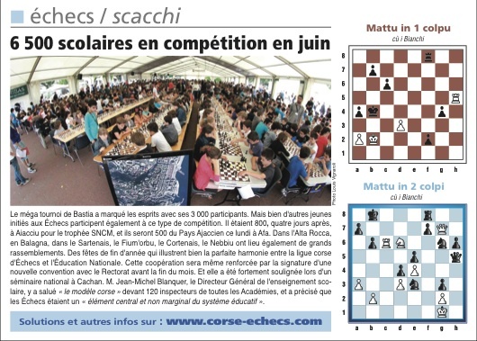 Solutions du Corse-Matin du17 Juin 2012
