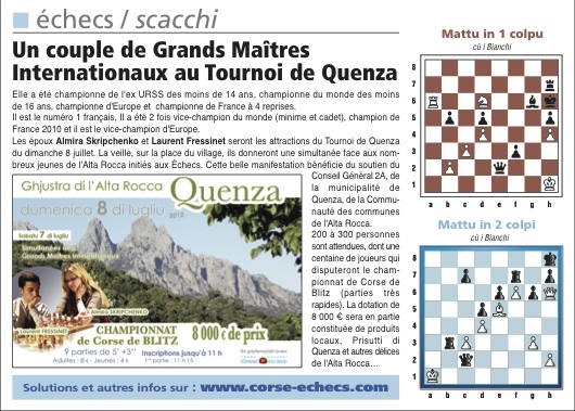 Solutions du Corse-Matin du 24 Juin 2012