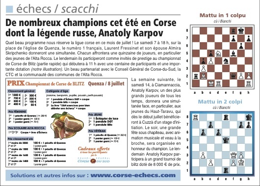  Solutions du Corse-Matin du1er Juillet 2012