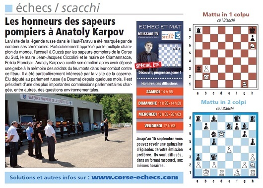Solutions du Corse-Matin du 5 Août 2012