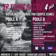 4e XP Young Battle Chess : Victoire du Corsica Chess Club !