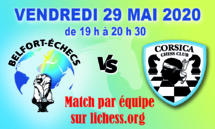 Corsica Chess Club Vs Belfort-Echecs : 199 à 221 !