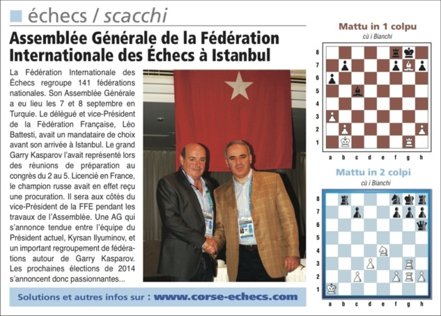 Corse-Matin du 9 septembre 2012