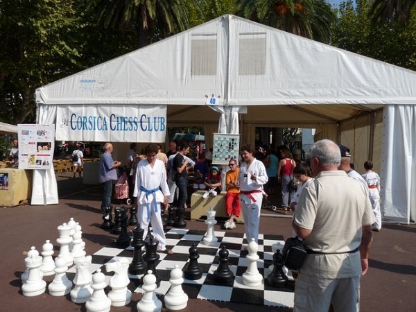 Le Corsica Chess Club présent à la Fête du Sport ce Week End