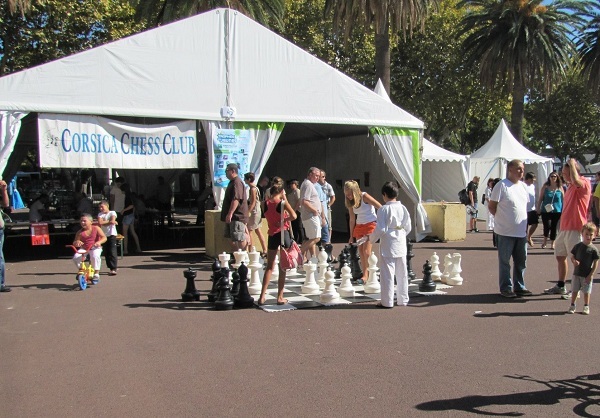 Fête du sport avec le Corsica Chess Club