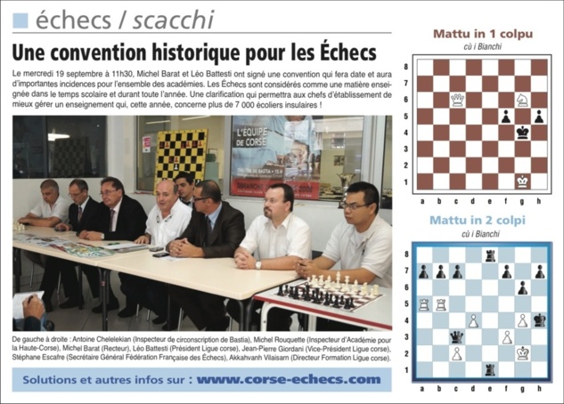 Corse-Matin du 23 septembre 2012