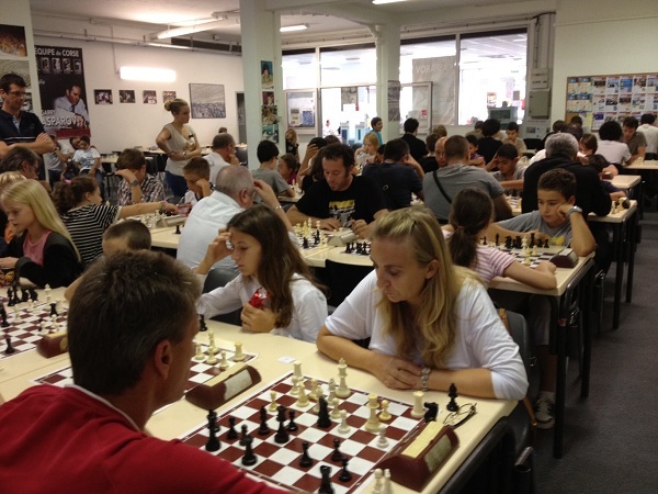 Cyril Humeau remporte le 1er blitz du Corsica Chess Club