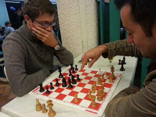 Un petit blitz entre ami Tristan et Didier