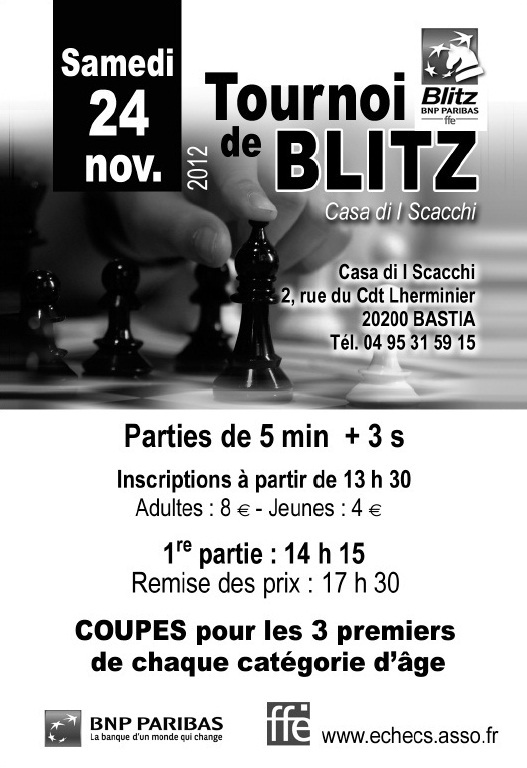 Le Corsica Chess Club fête son champion !