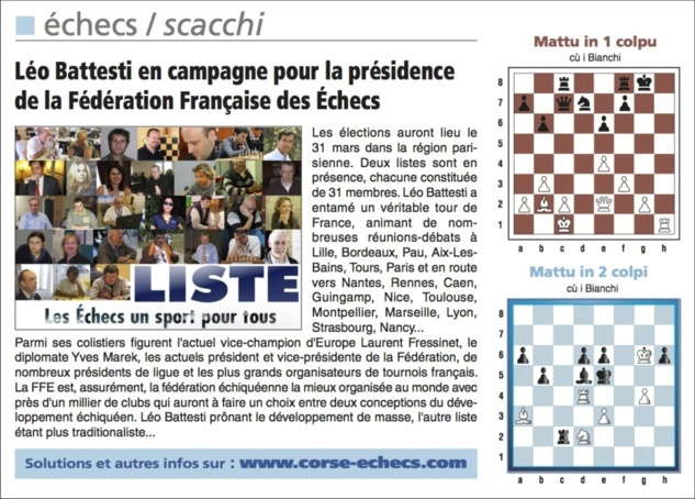 Corse-Matin du 25 novembre 2012