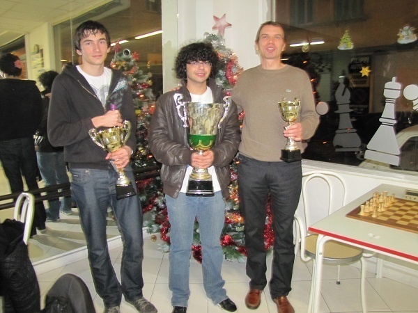 Thibault Luciani remporte l'Open de Noël du Corsica Chess Club