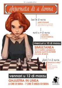 A Lega Corsa di Scacchi urganizeghja a so prima edizione di « A Settimana di a Donna » ! La ligue Corse d'échecs organise sa première édition de « La semaine de la femme » ! 