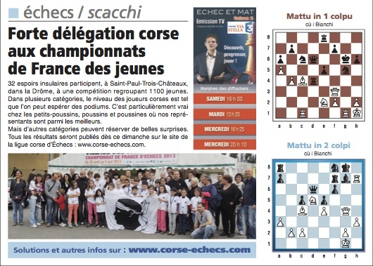 Corse-Matin du 5 mai 2013