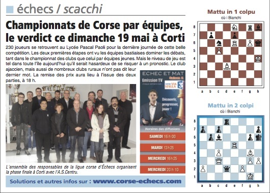 Corse-Matin du 19 mai 2013