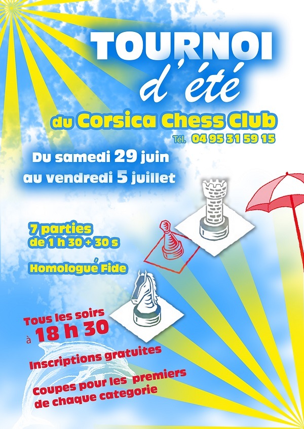 Akkha Vilaisarn remporte le 11e Open d'été du Corsica Chess Club