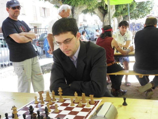 Maxime Vachier Lagrave vainqueur de l'Open 2011