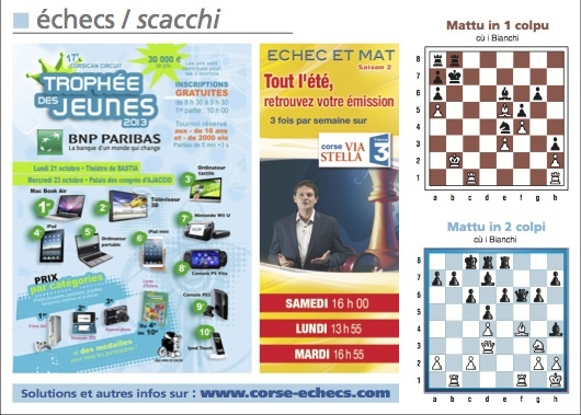 Corse-Matin du 25 Août 2013