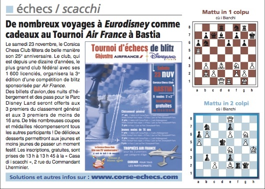 Corse-Matin du 17 novembre 2013